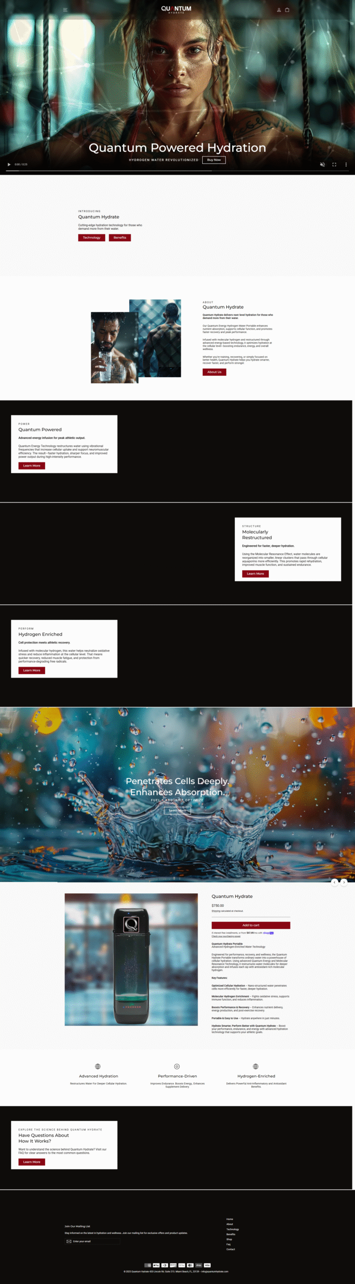 Quantum Power Hydration